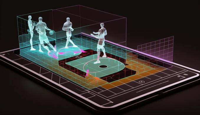Immersive Play: Augmented Reality in Sports